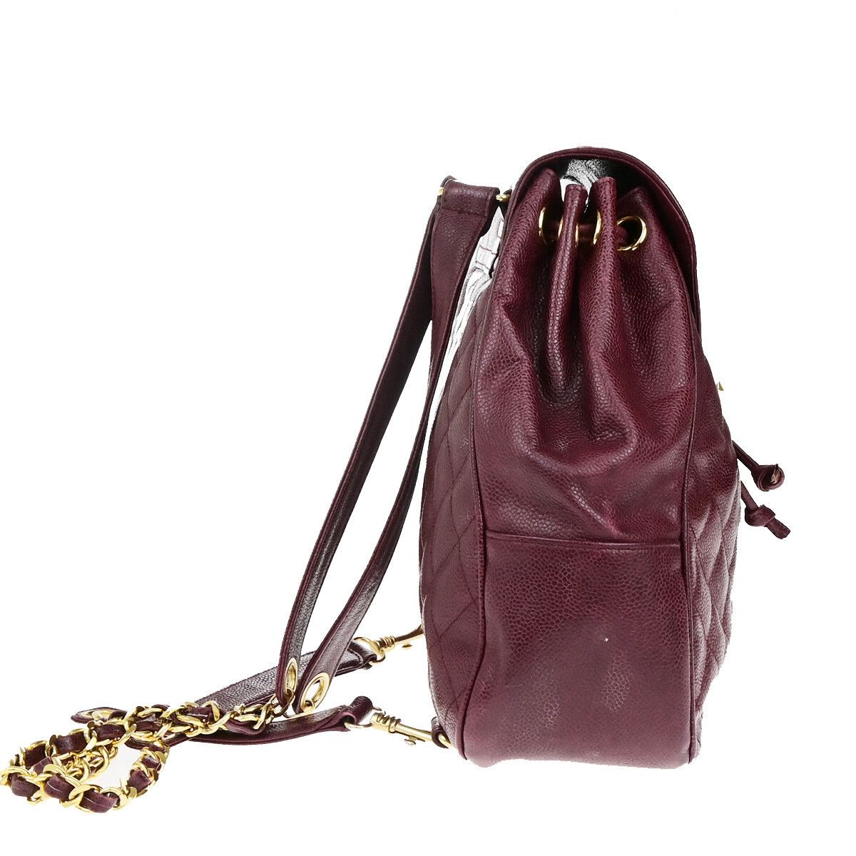 Chanel Chanel Vintage Backpack Calfskin Size ONE SIZE - 4 Thumbnail