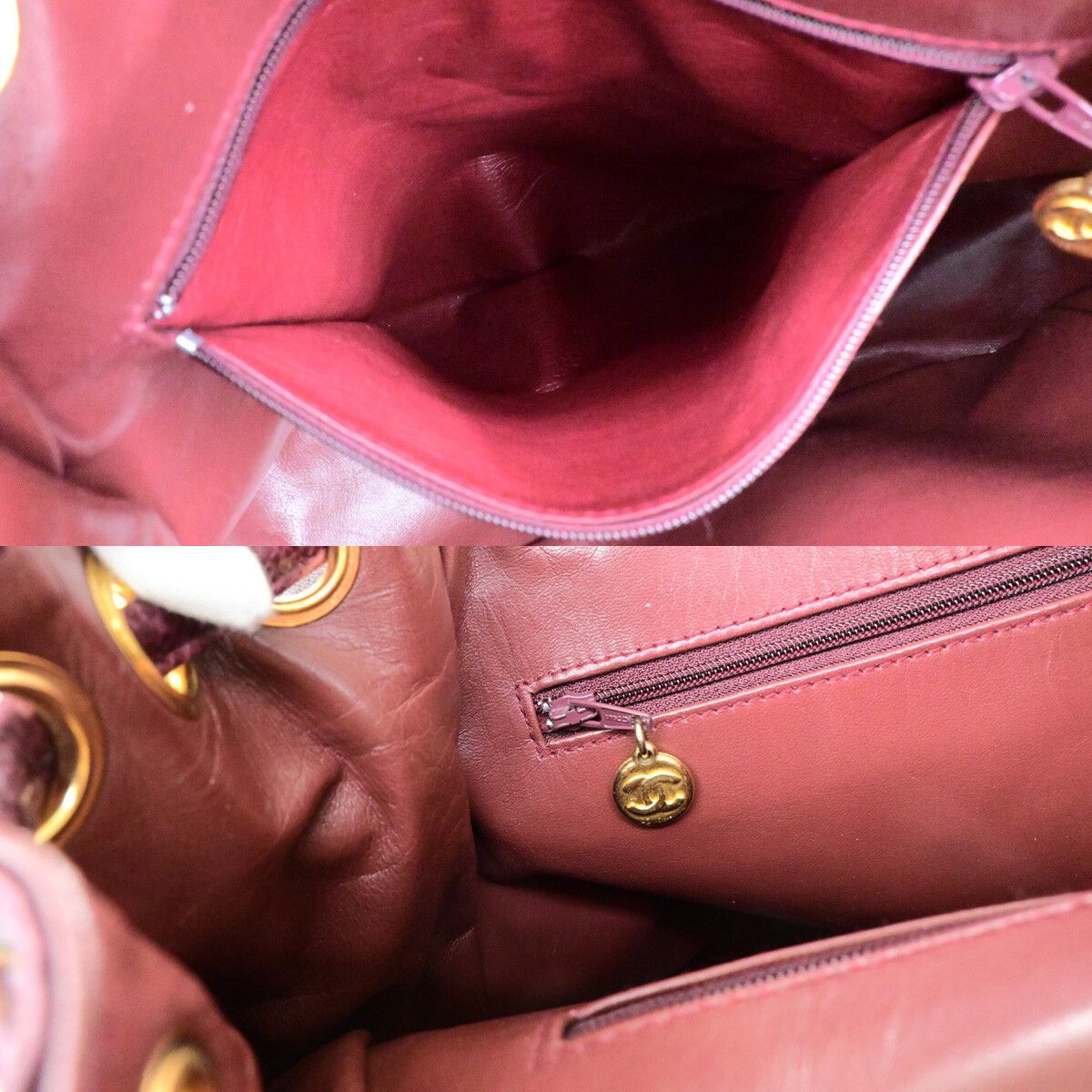 Chanel Chanel Vintage Backpack Calfskin Size ONE SIZE - 16 Thumbnail