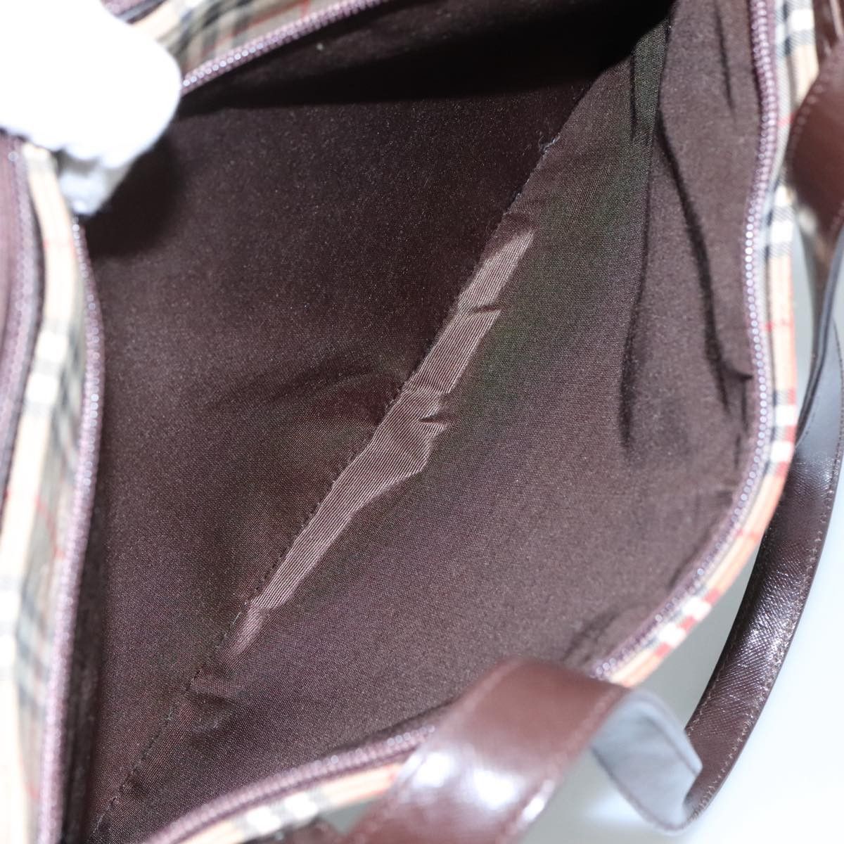 Burberry Burberry Nova check Shoulder bag Canvas and Leather Size ONE SIZE - 23 Thumbnail