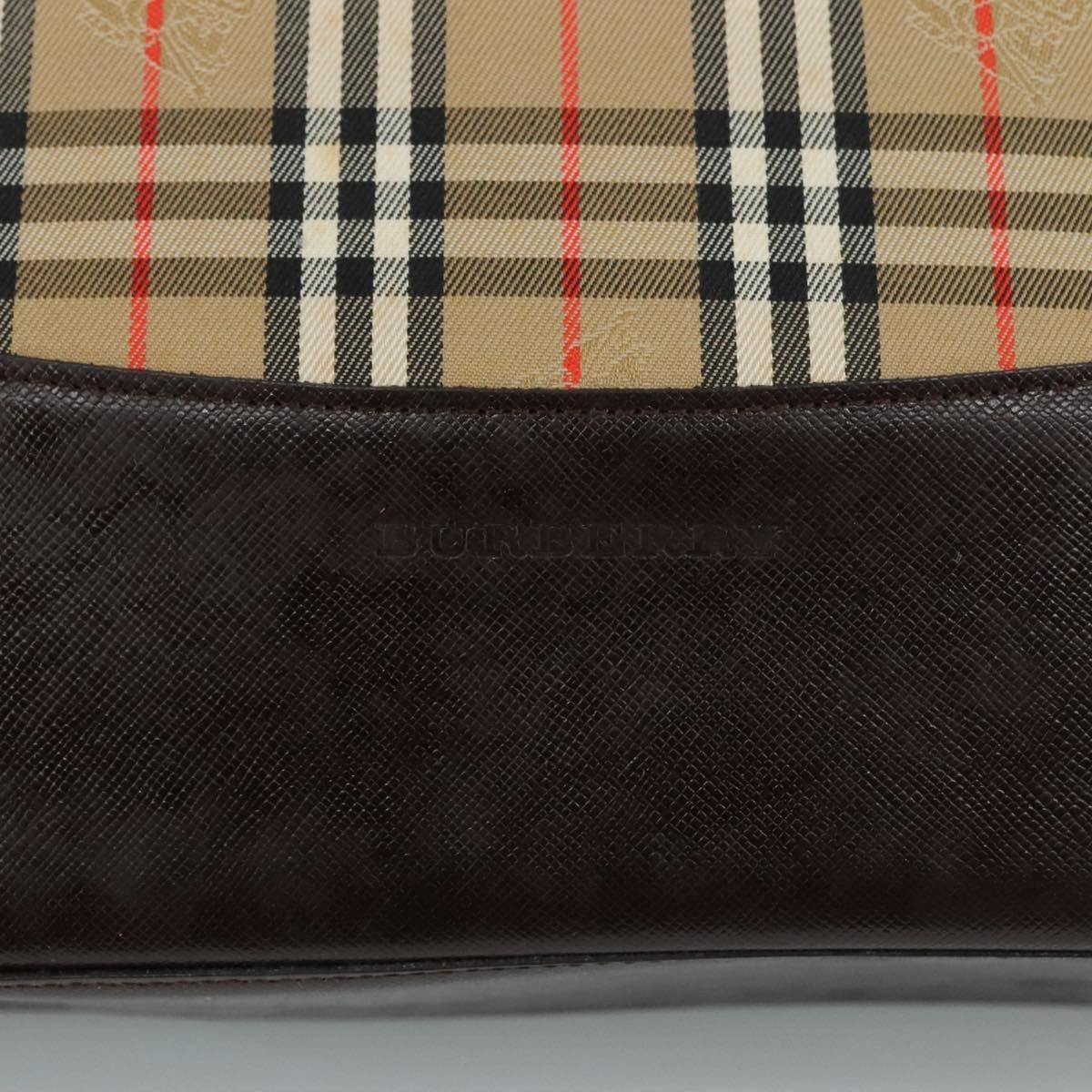 Burberry Burberry Nova check Shoulder bag Canvas and Leather Size ONE SIZE - 6 Thumbnail