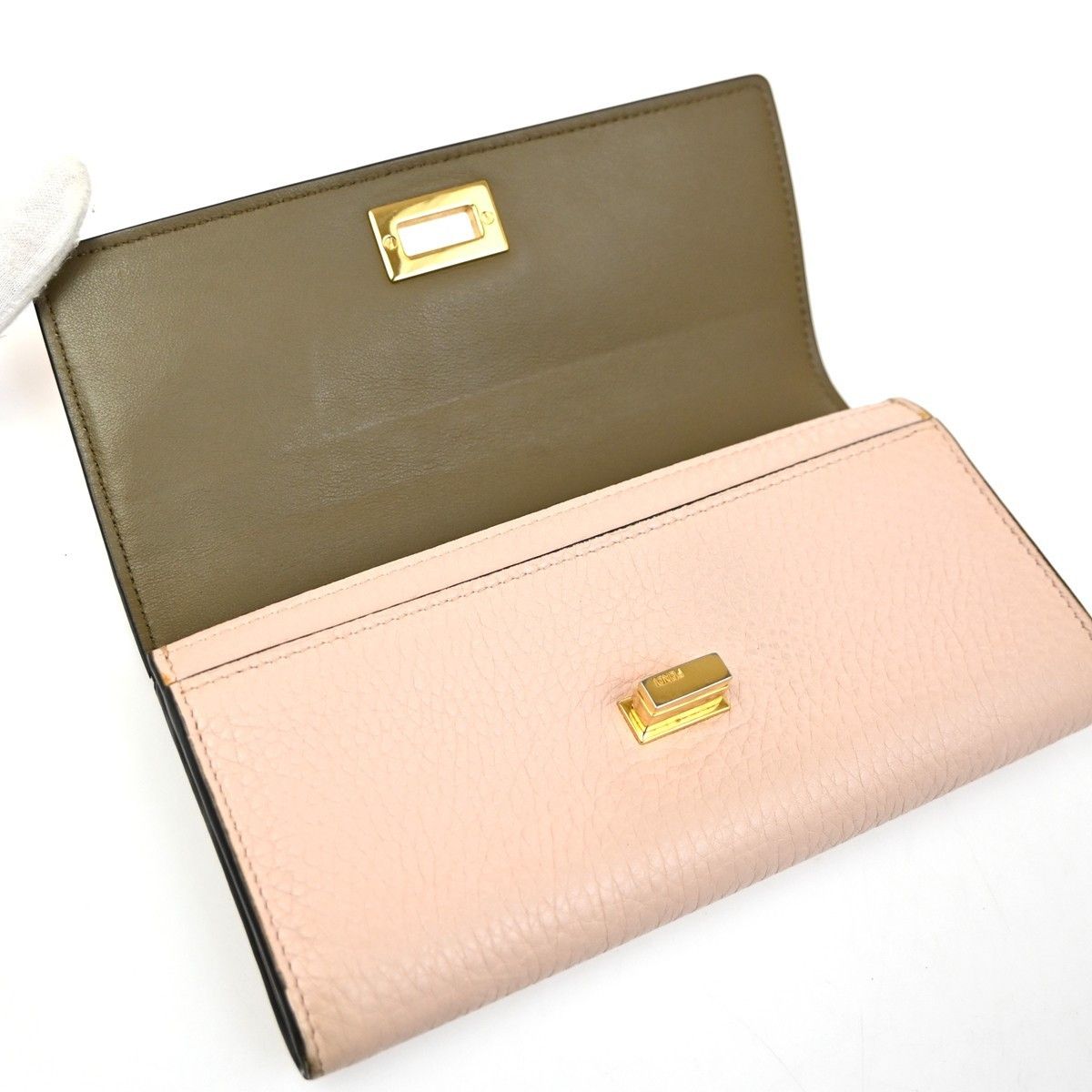 Fendi Fendi Peekaboo Wallet Leather Size ONE SIZE - 14 Thumbnail