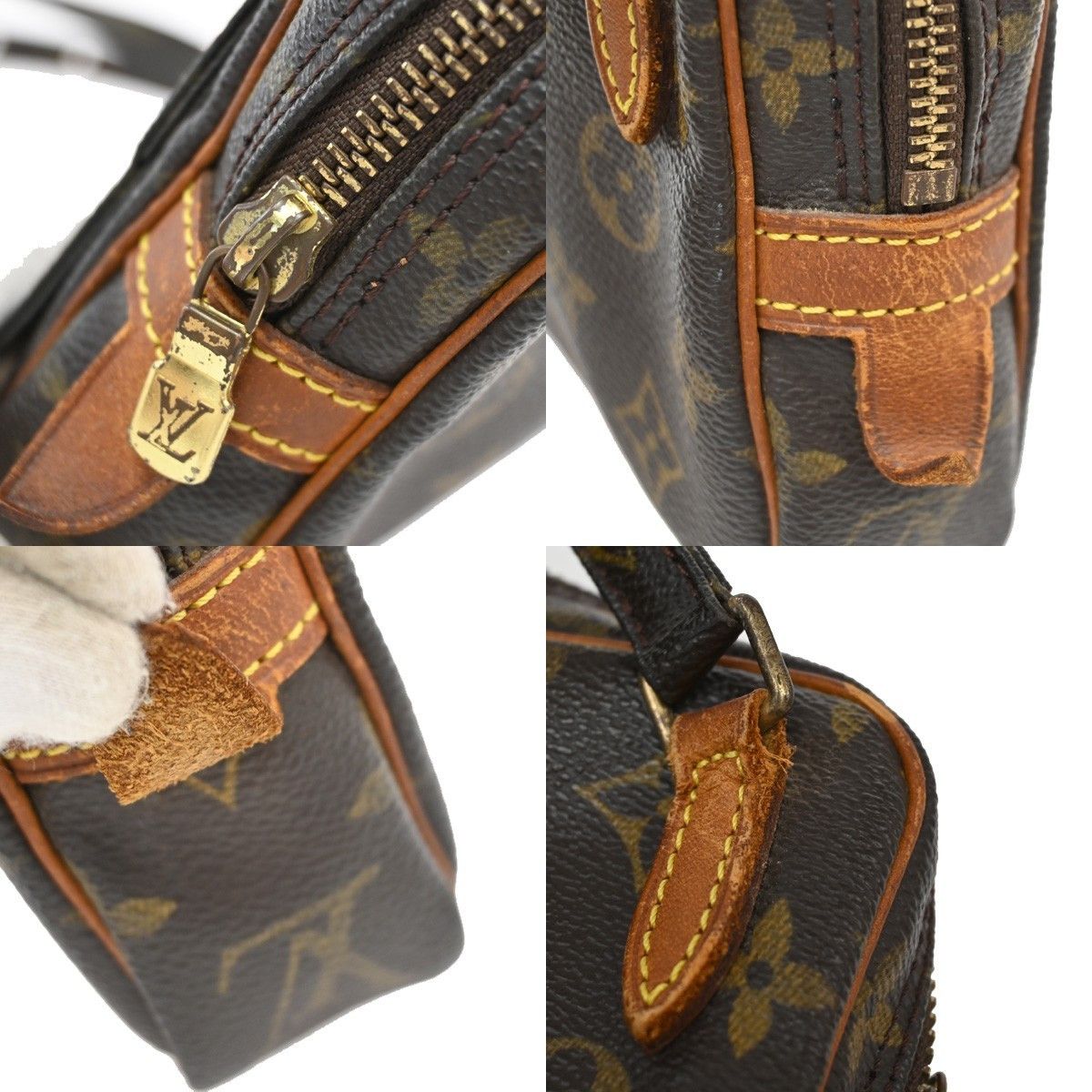 Louis Vuitton Louis Vuitton Pochette Marly Bandouliere Bag Monogram Canvas Size ONE SIZE - 10 Thumbnail