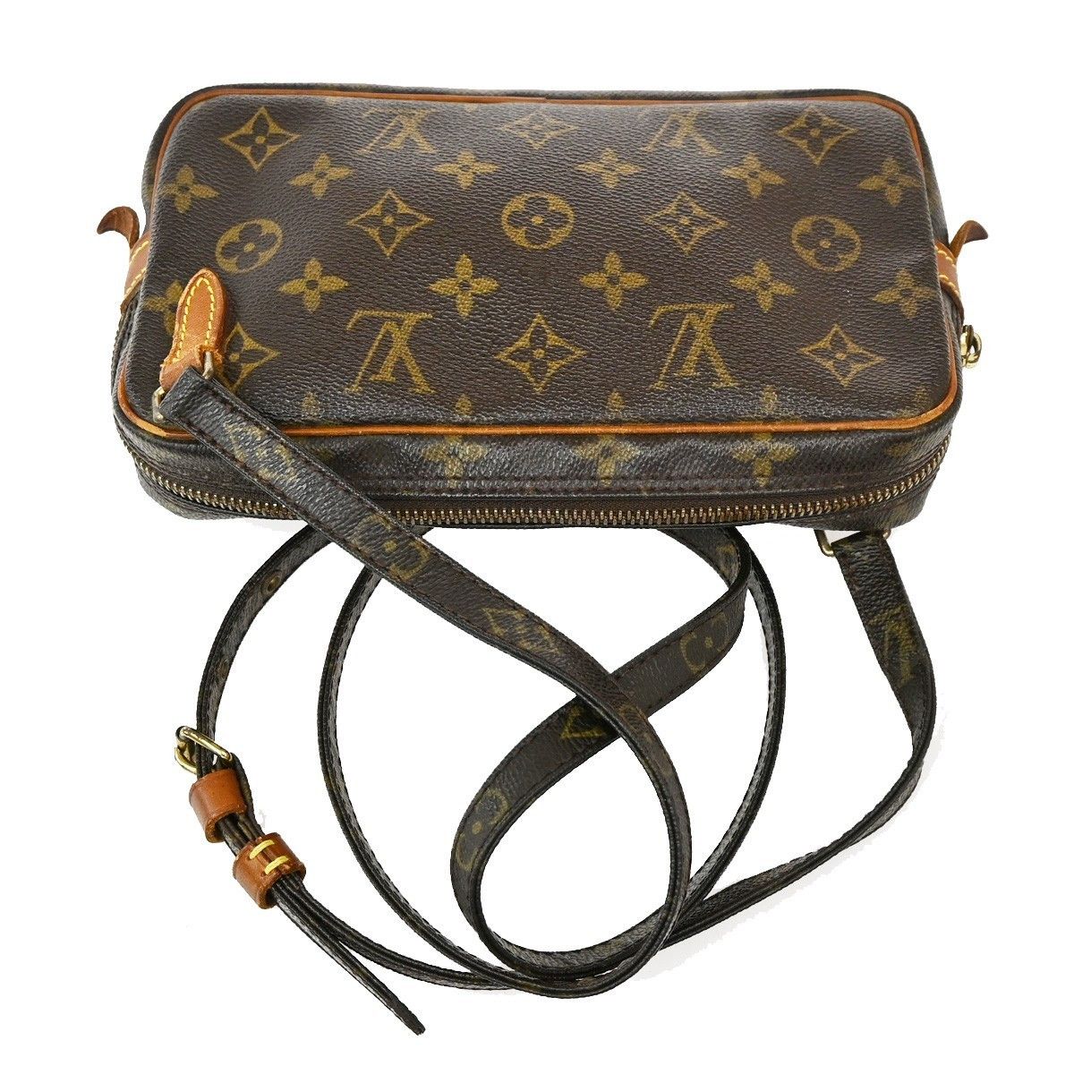 Louis Vuitton Louis Vuitton Pochette Marly Bandouliere Bag Monogram Canvas Size ONE SIZE - 8 Thumbnail