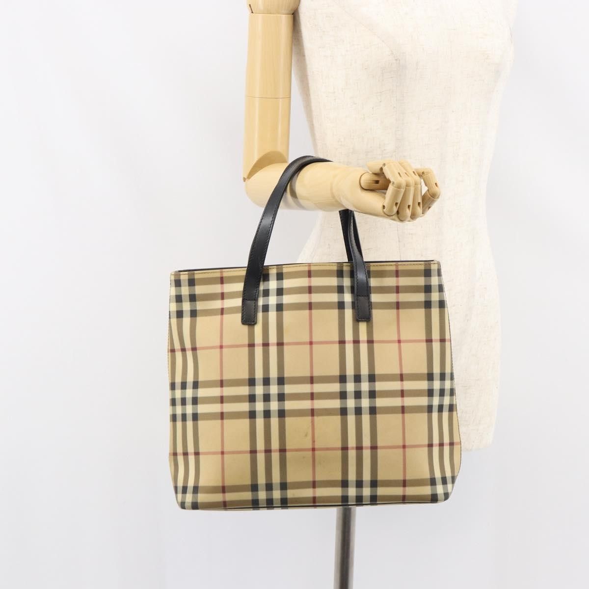 Burberry Burberry Nova Check Tote canvas check pattern Size ONE SIZE - 14 Thumbnail