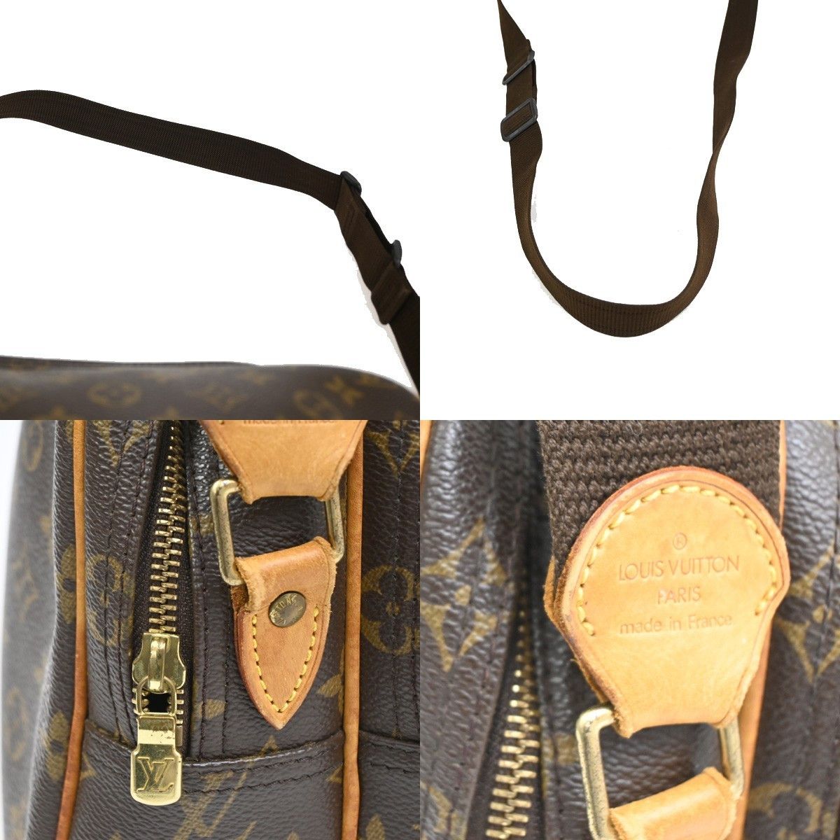 Louis Vuitton Louis Vuitton Reporter Bag Monogram Canvas Size ONE SIZE - 6 Thumbnail