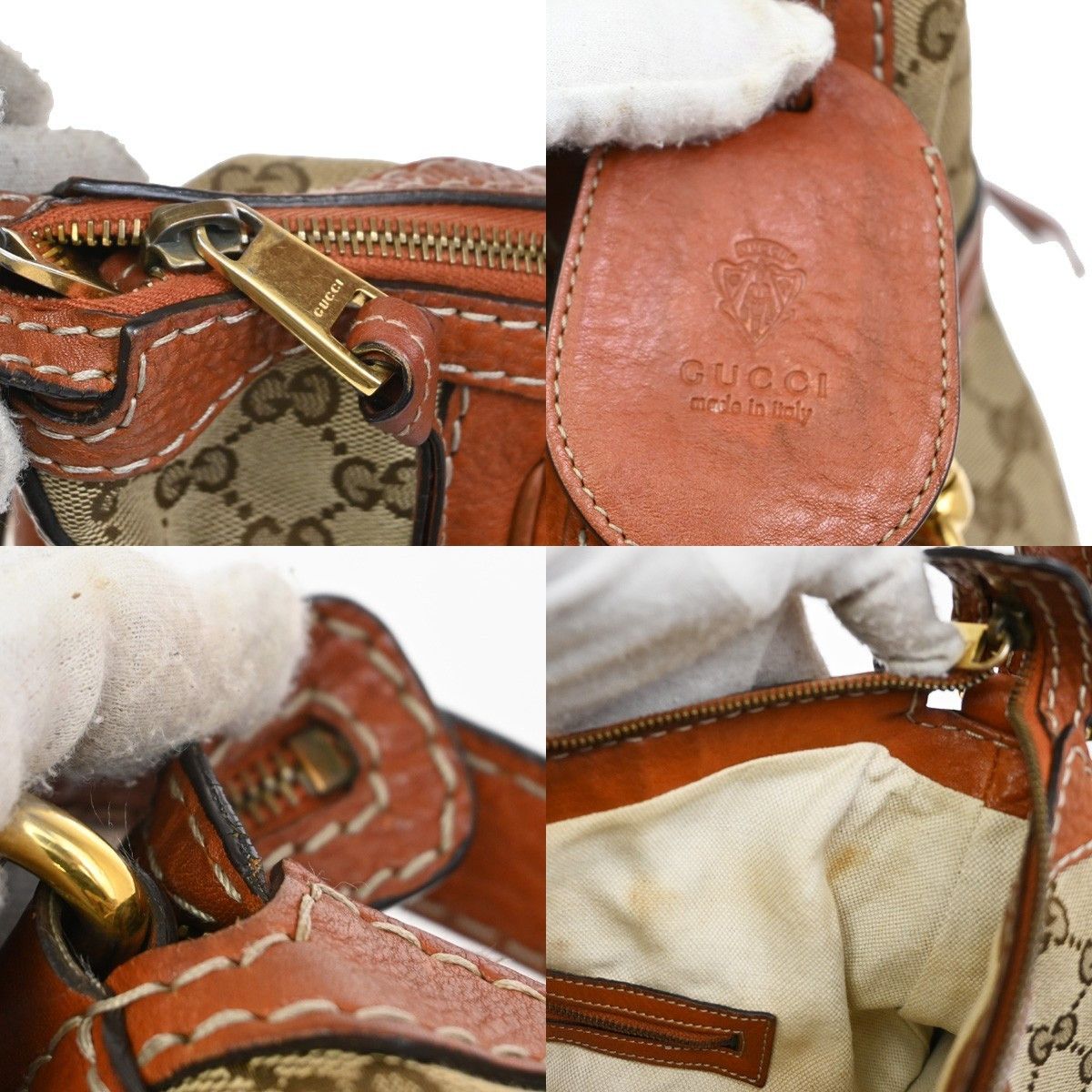 Gucci Gucci GG Running Hobo GG Canvas Size ONE SIZE - 10 Thumbnail