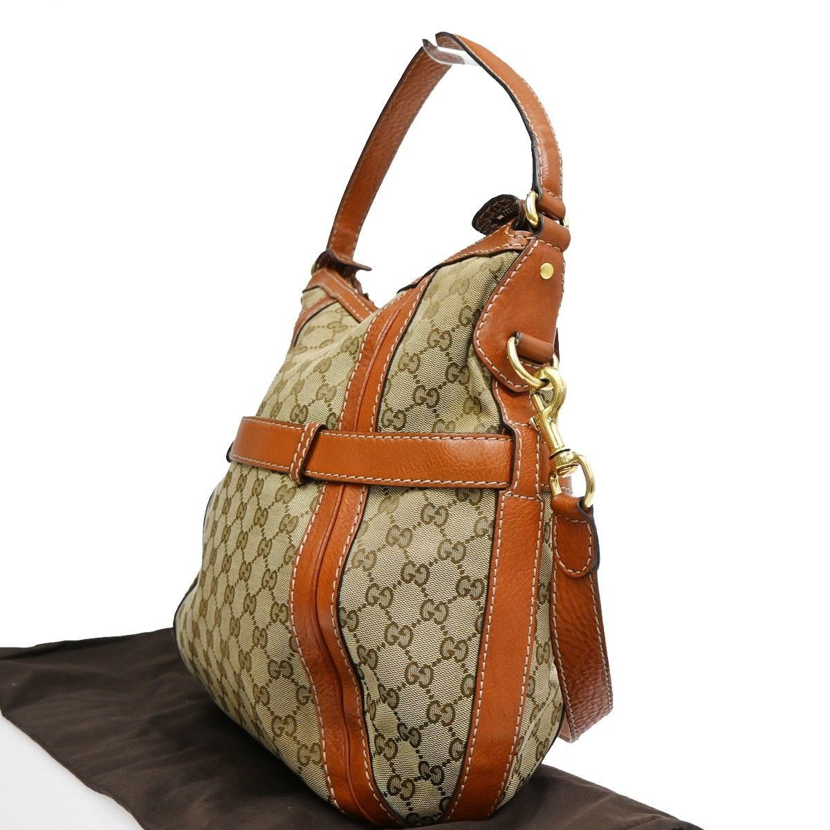 Gucci Gucci GG Running Hobo GG Canvas Size ONE SIZE - 4 Thumbnail