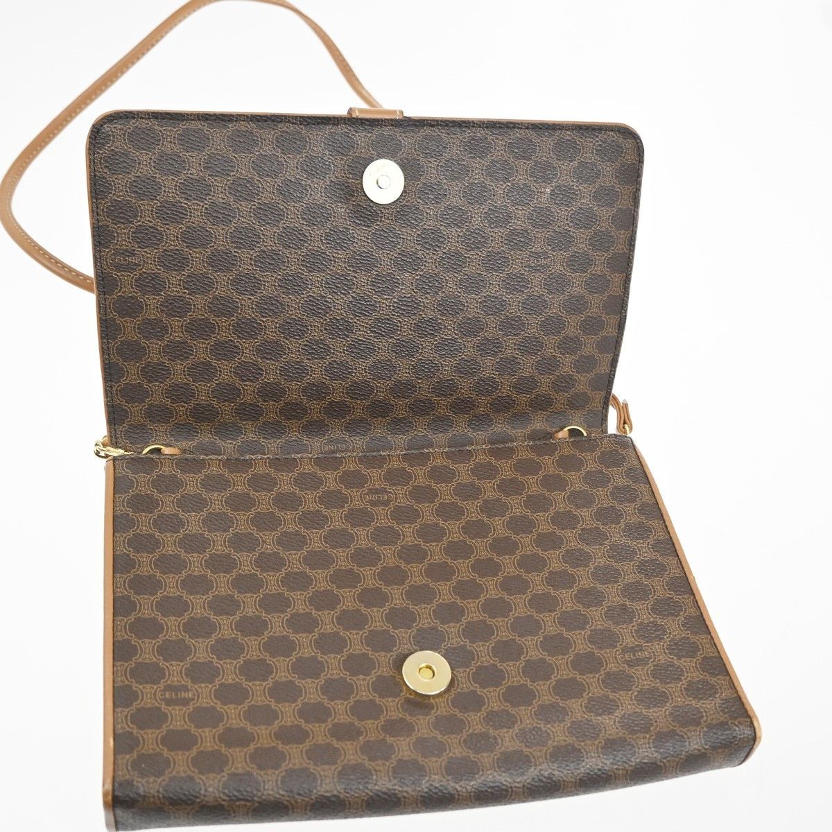Celine Celine Macadam Shoulder Bag PVC Leather Size ONE SIZE - 5 Thumbnail