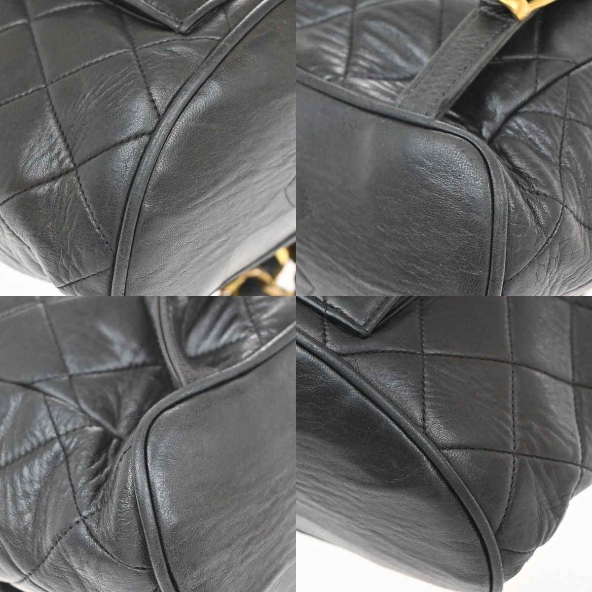 Chanel Chanel Vintage CC Pocket Backpack Leather Size ONE SIZE - 8 Thumbnail