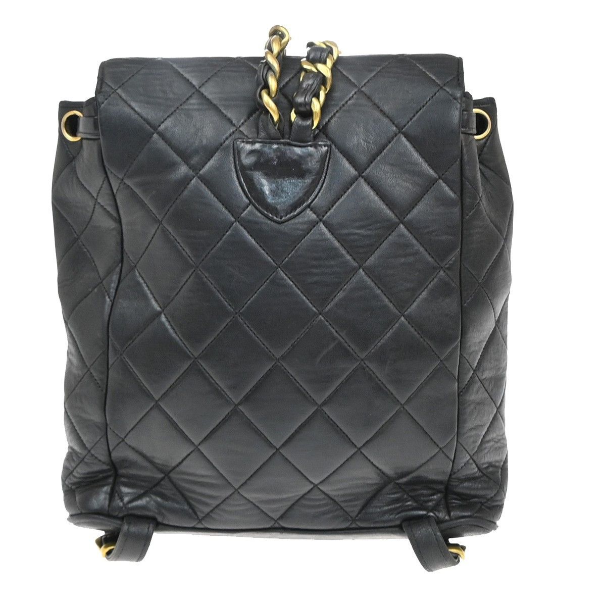 Chanel Chanel Vintage CC Pocket Backpack Leather Size ONE SIZE - 2 Thumbnail