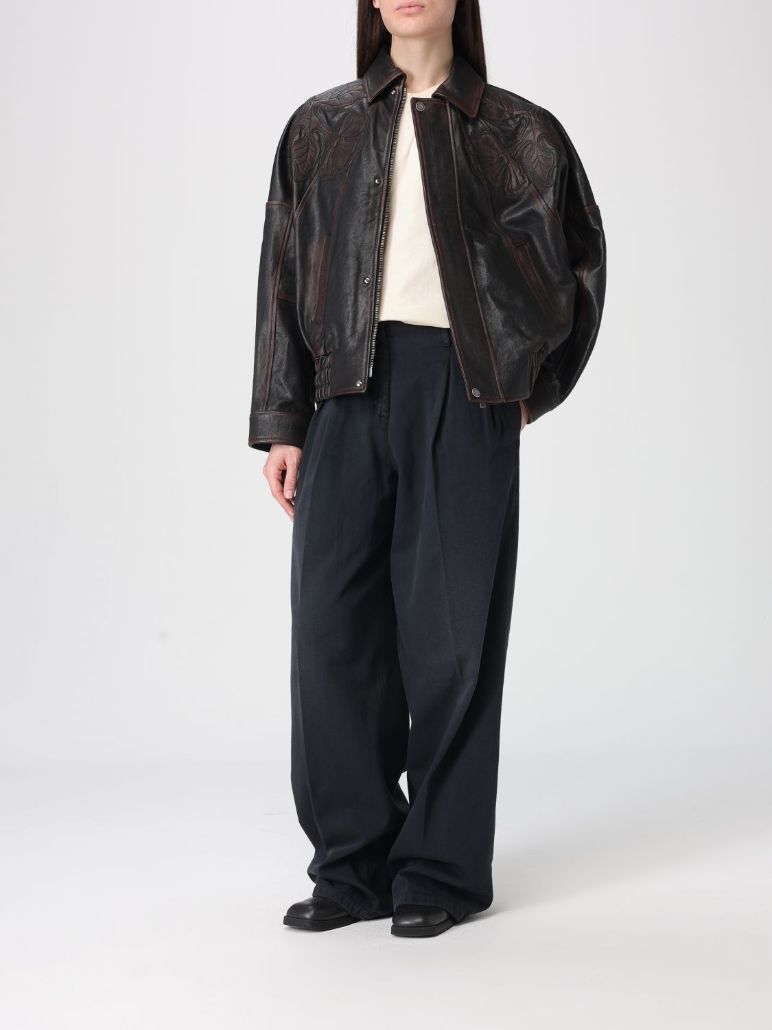 Golden Goose Golden Goose Jacket Woman Blue Size M / US 6-8 / IT 42-44 - 2 Thumbnail