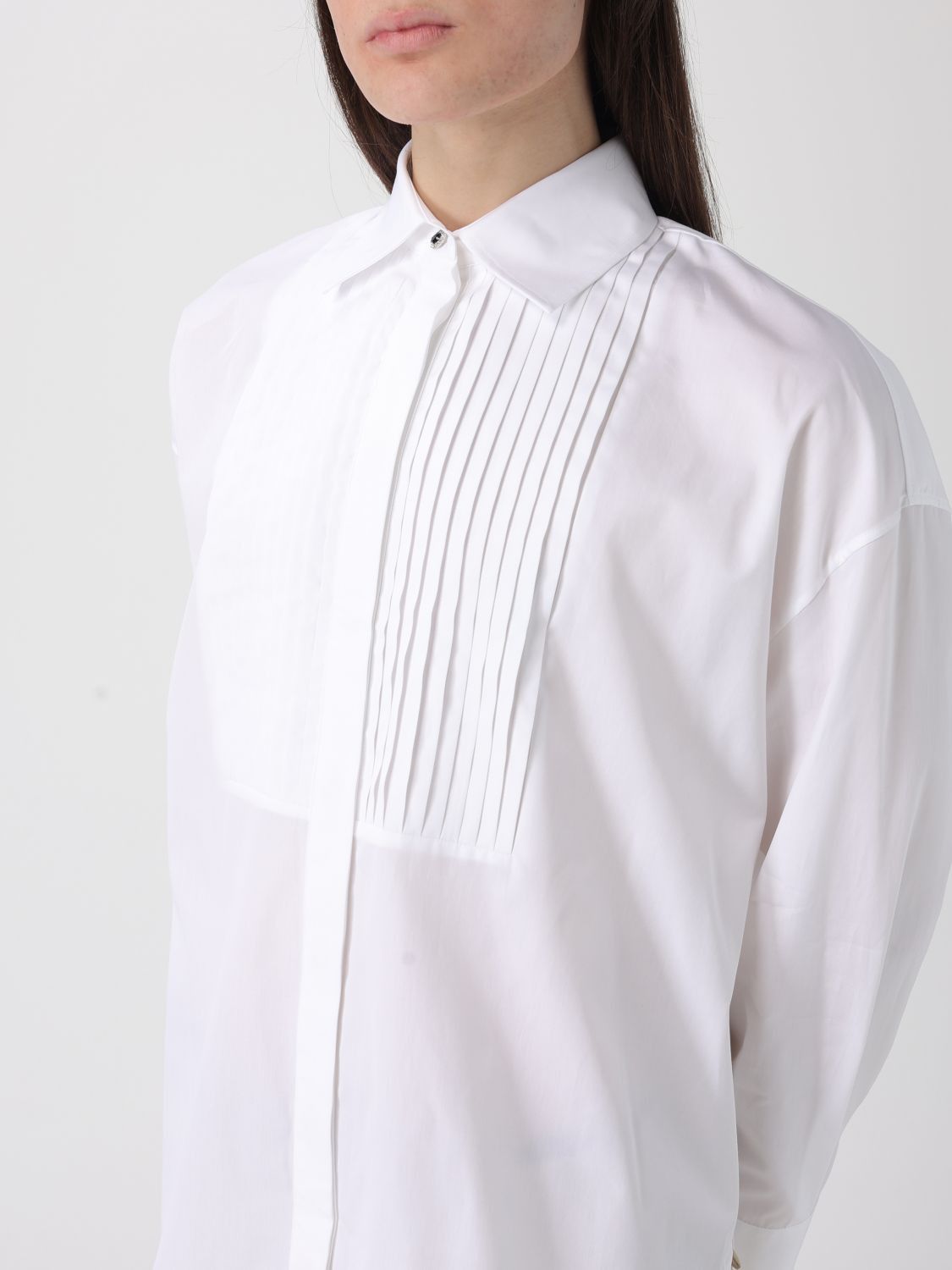 Golden Goose Golden Goose Shirt Woman White Size L / US 10 / IT 46 - 4 Thumbnail