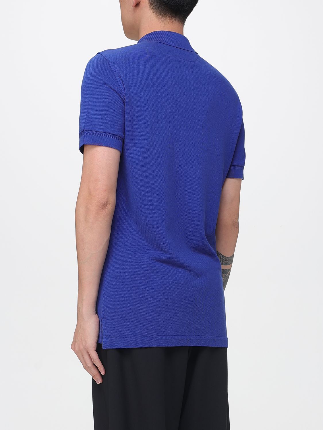 Tom Ford Tom Ford Polo Shirt Men Blue Size US XL / EU 56 / 4 - 2 Thumbnail