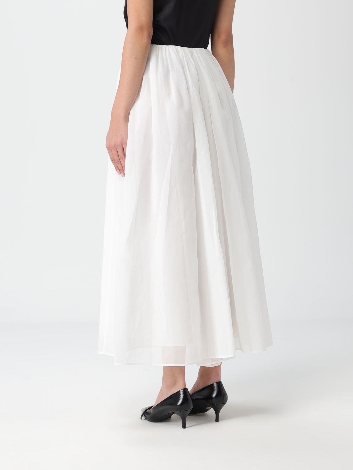 Brunello Cucinelli Brunello Cucinelli Skirt Woman White Size 27" / US 4 / IT 40 - 3 Thumbnail