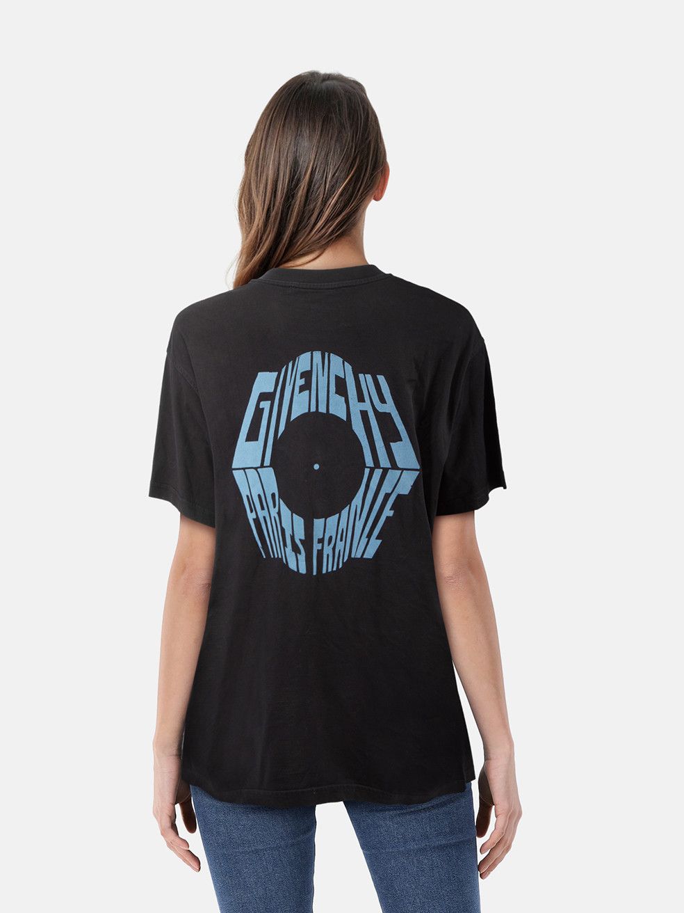 Givenchy Black Graphic Eagle Logo Print T-Shirt Size XXL / US 16-18 / IT 52-54 - 2 Thumbnail