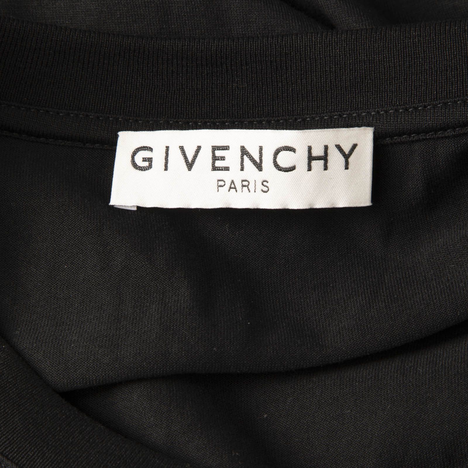 Givenchy Black Front Logo Zip Pocket T-Shirt Size L / US 10 / IT 46 - 6 Thumbnail
