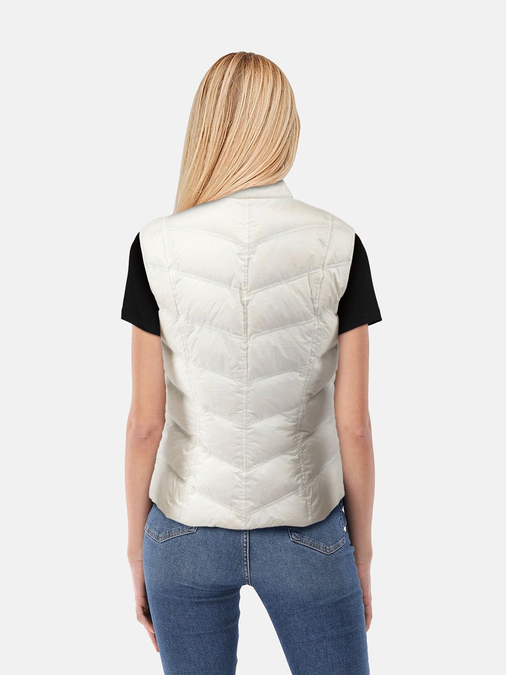 Bogner White Goose Down Puffer Vest Size S / US 4 / IT 40 - 2 Thumbnail