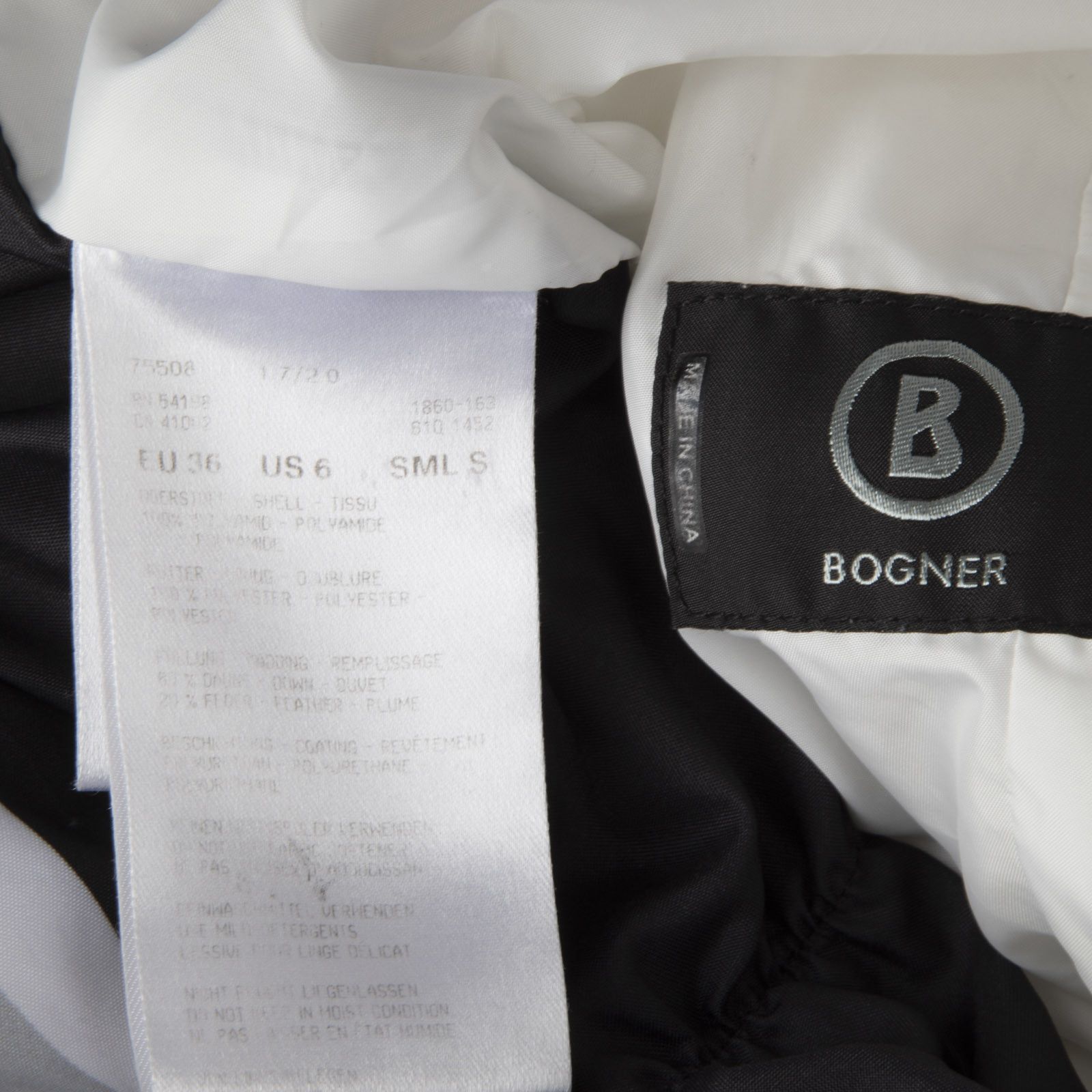 Bogner White Goose Down Puffer Vest Size S / US 4 / IT 40 - 8 Thumbnail