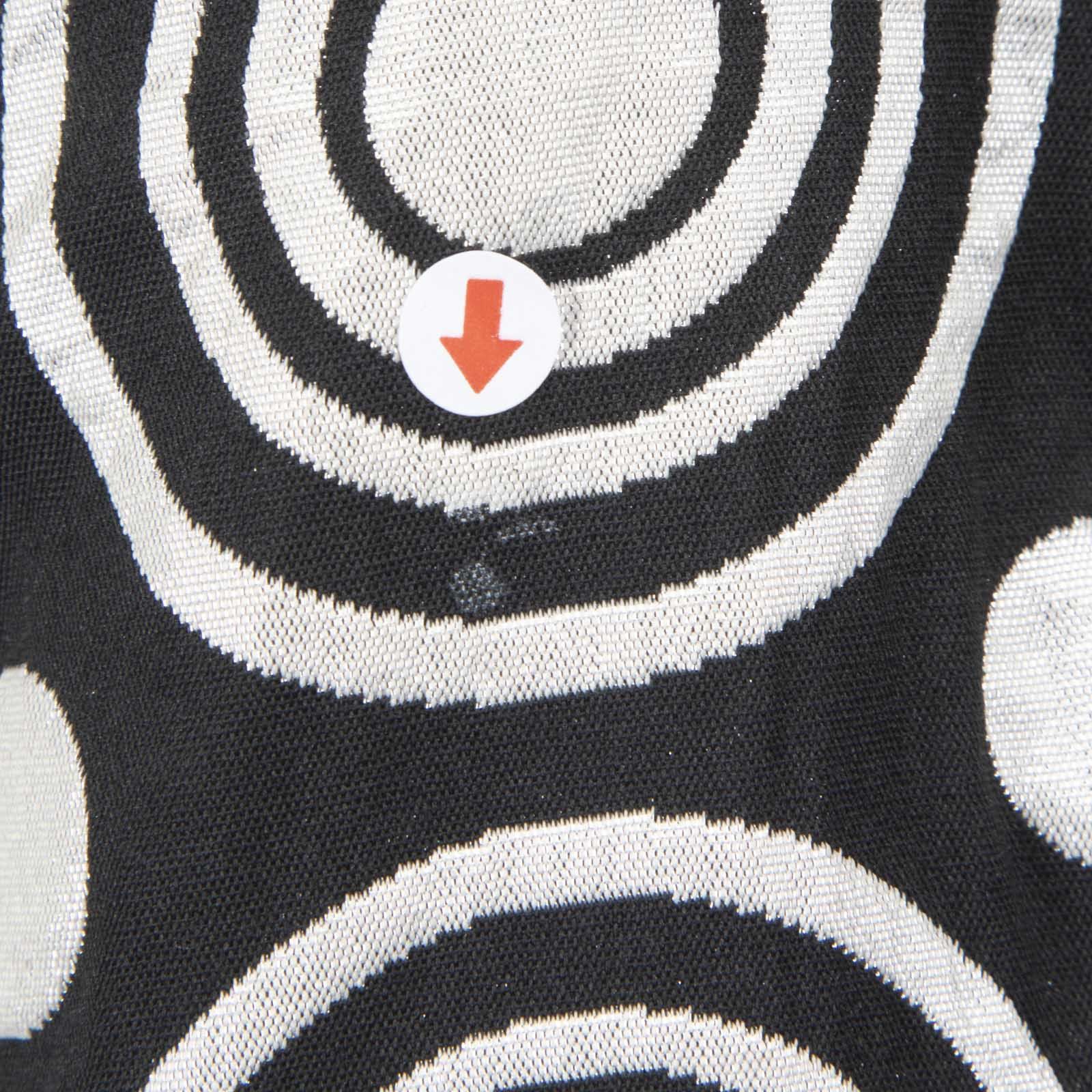 agnes b. Black & Silver Circle Pattern Coat Size M / US 6-8 / IT 42-44 - 4 Thumbnail