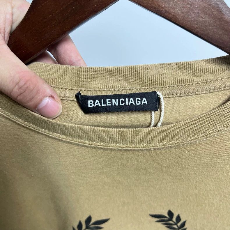 Balenciaga Balenciaga Wheat Ear Short Sleeve Tee Size US M / EU 48-50 / 2 - 3 Thumbnail