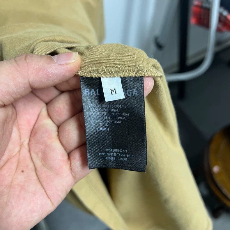 Balenciaga Balenciaga Wheat Ear Short Sleeve Tee Size US M / EU 48-50 / 2 - 4 Thumbnail