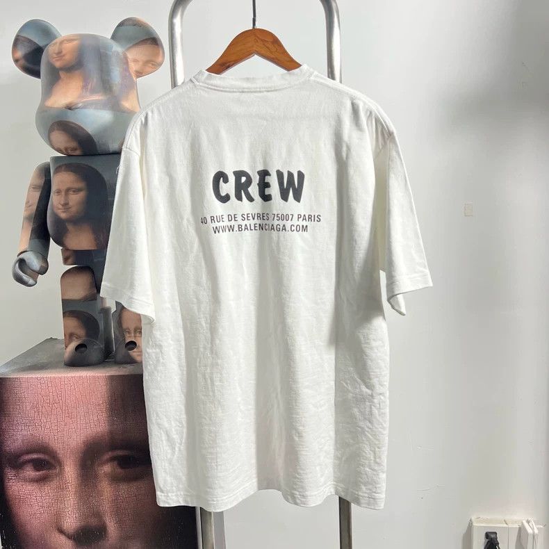 Balenciaga Balenciaga Crew Short Sleeve T-shirt Size US XS / EU 42 / 0 - 2 Thumbnail