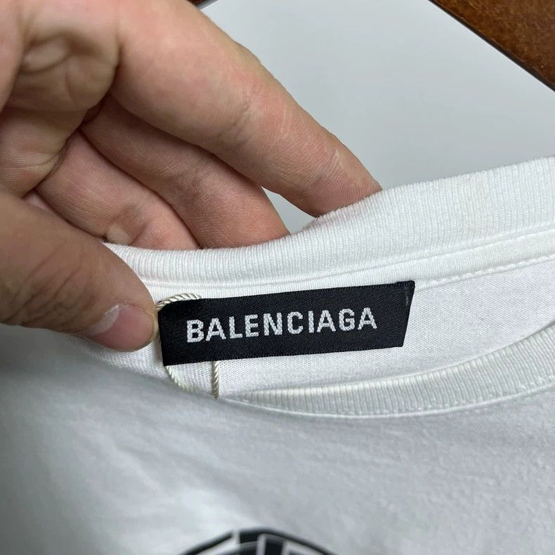 Balenciaga Balenciaga Lock Buckle Short Sleeve Size US XS / EU 42 / 0 - 3 Thumbnail