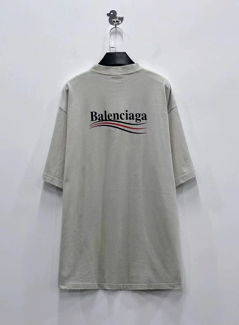 Balenciaga Balenciaga SS23 Coke Wave Logo Tee Size US XS / EU 42 / 0 - 2 Thumbnail