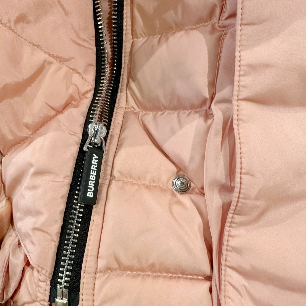 Burberry Burberry Pink Down Vest 14Y Size US XS / EU 42 / 0 - 6 Thumbnail