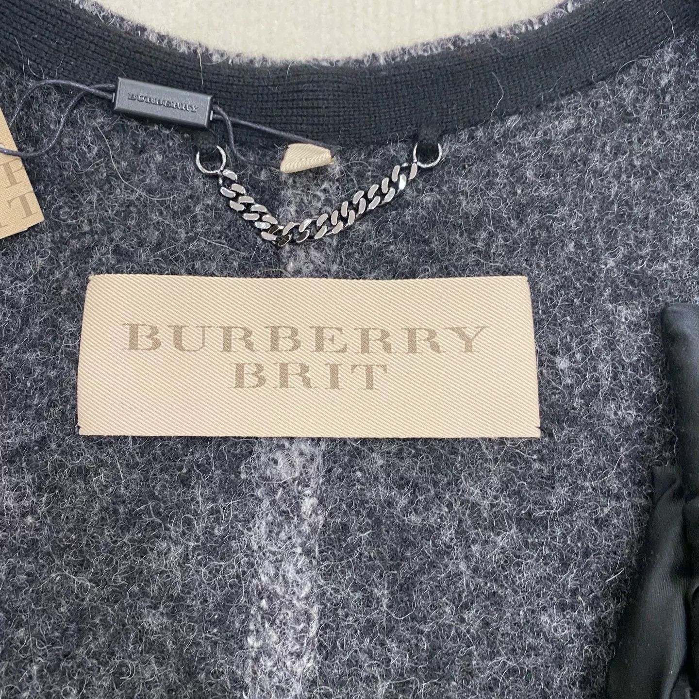 Burberry Burberry Gray Wool Blend Coat Size US XXS / EU 40 - 7 Thumbnail