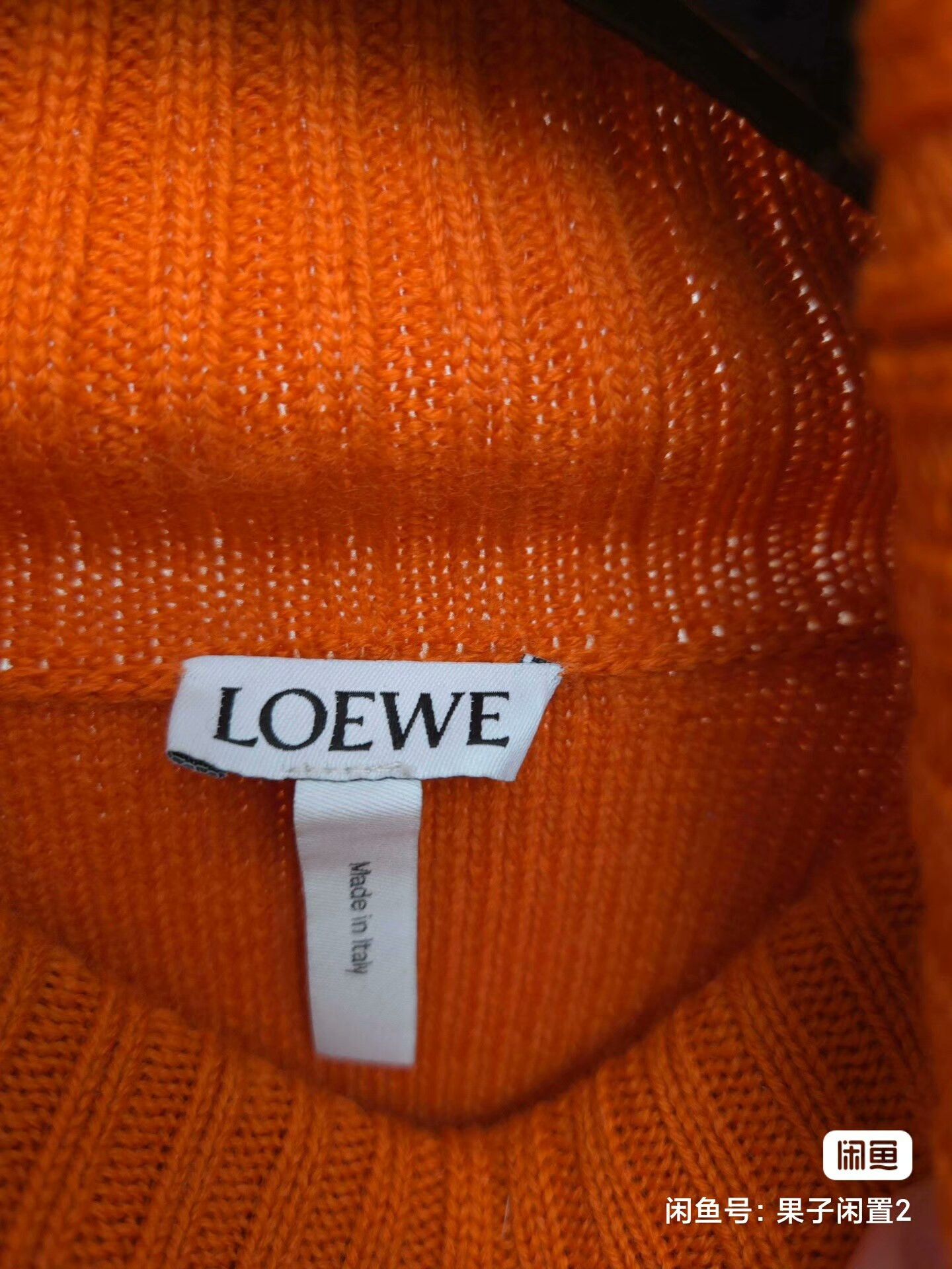 Loewe Loewe Orange Logo Embroidered Sweater Size US M / EU 48-50 / 2 - 8 Thumbnail