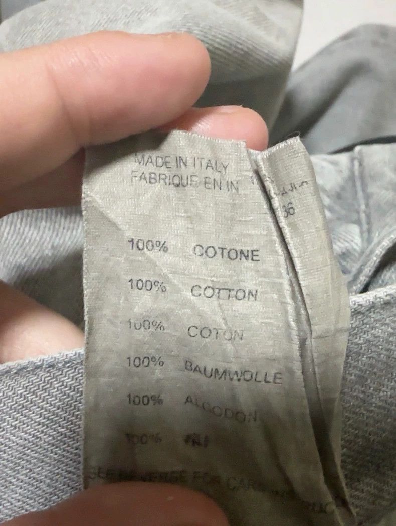 Helmut Lang Helmut Lang Titanium Gray Denim Jeans Size US 29 - 4 Thumbnail