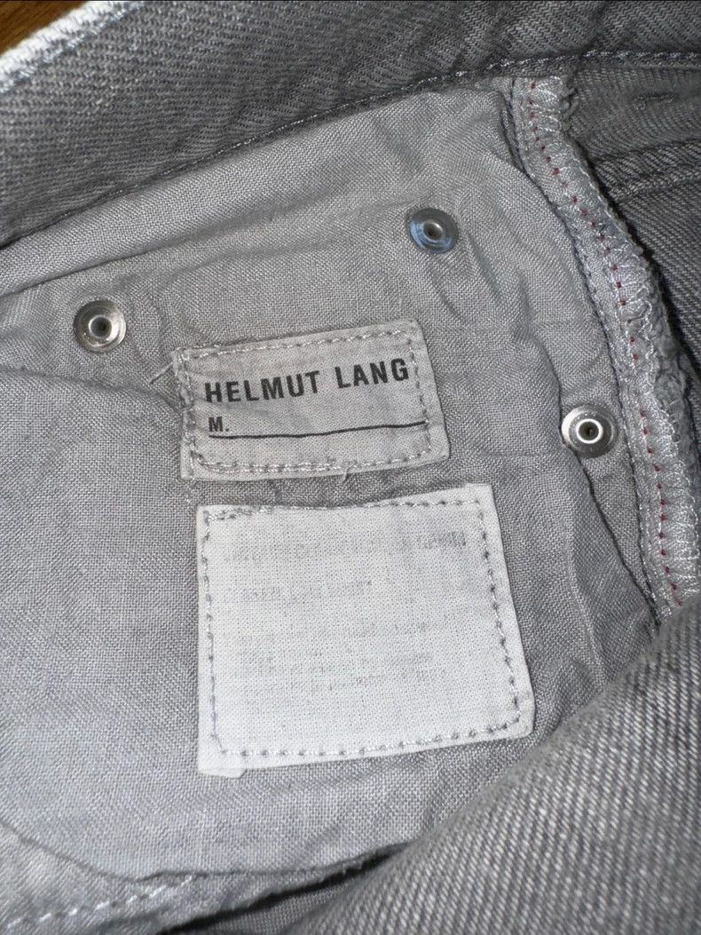 Helmut Lang Helmut Lang Titanium Gray Denim Jeans Size US 29 - 2 Thumbnail
