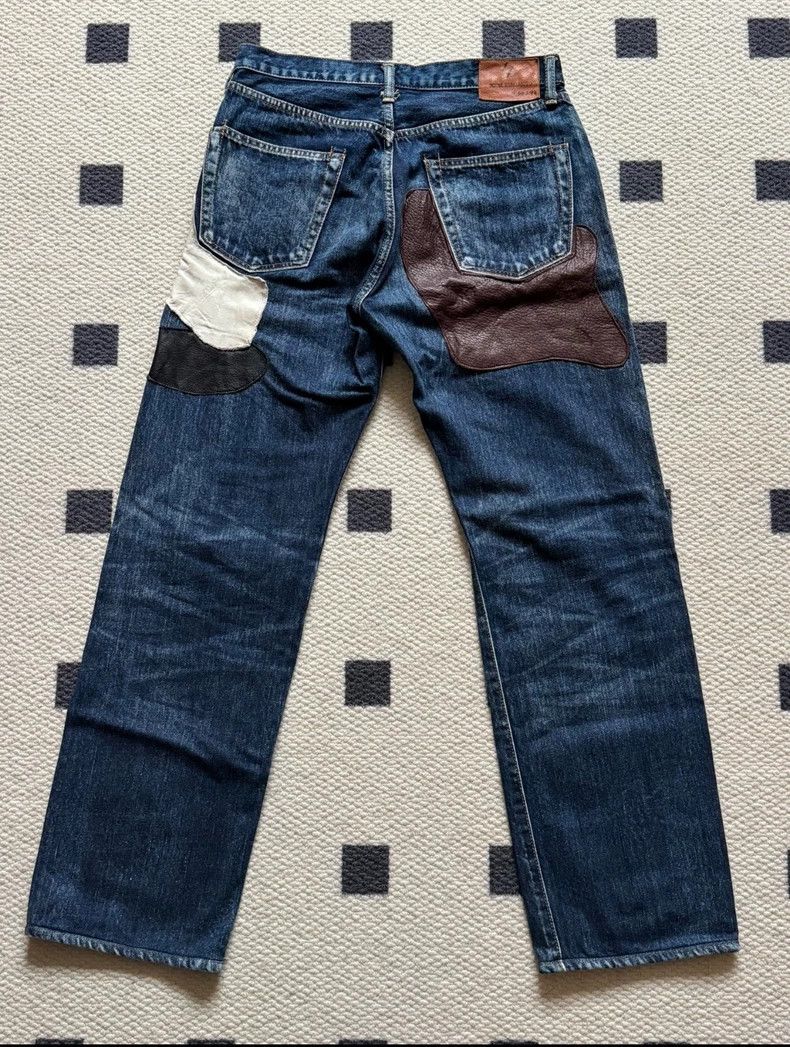Yohji Yamamoto Yohji Yamamoto Y's SS04 Patchwork Jeans Size US 32 / EU 48 - 4 Thumbnail