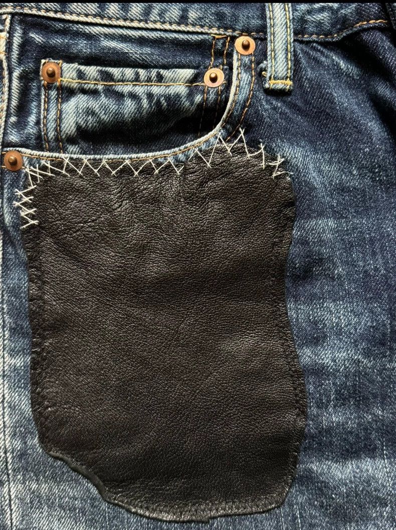 Yohji Yamamoto Yohji Yamamoto Y's SS04 Patchwork Jeans Size US 32 / EU 48 - 3 Thumbnail