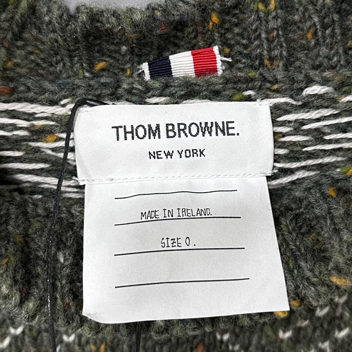 Thom Browne Thom Browne Fair Isle Sweater Size US XXS / EU 40 - 4 Thumbnail