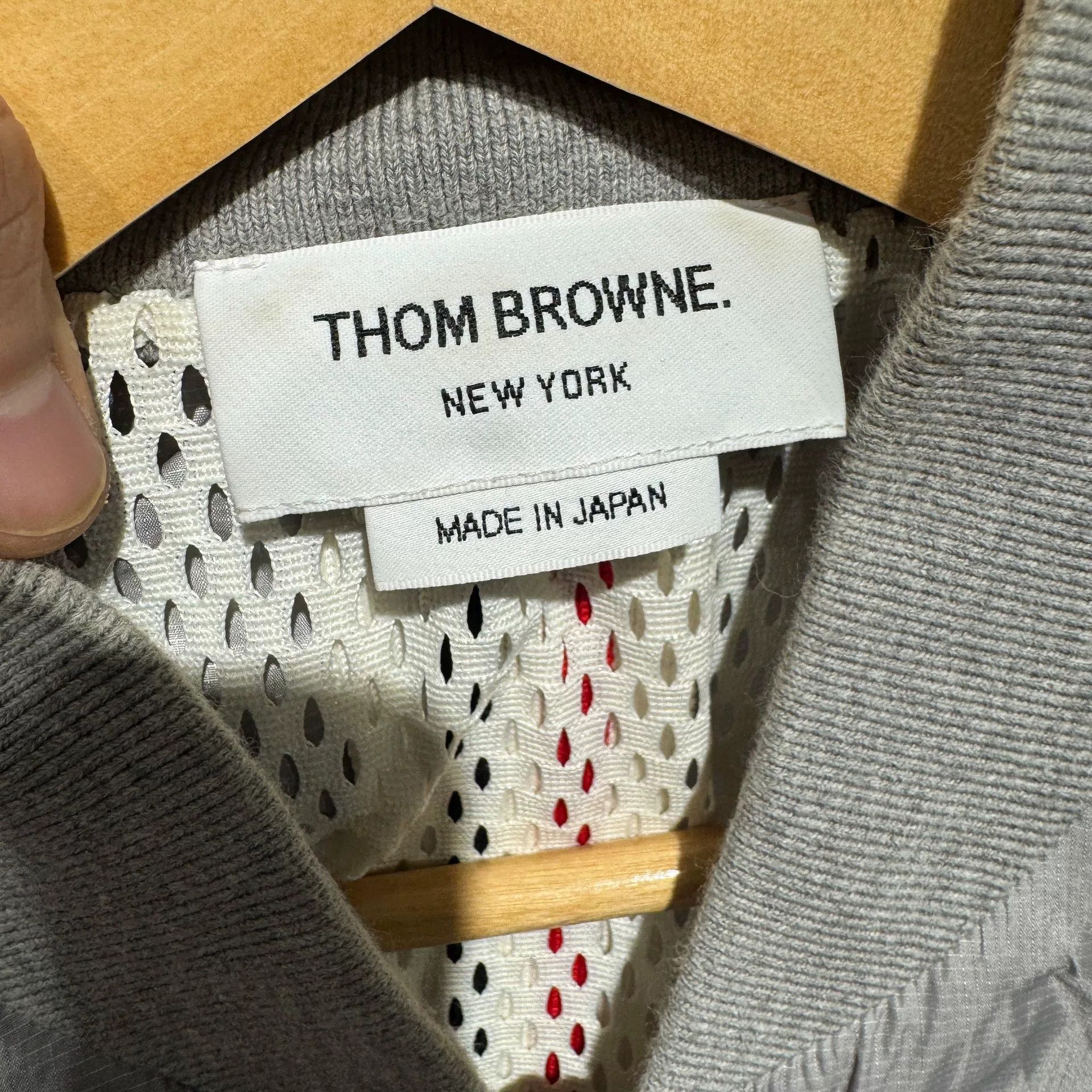 Thom Browne Thom Browne SS22 Stripe Bomber Jacket Size US XS / EU 42 / 0 - 3 Thumbnail