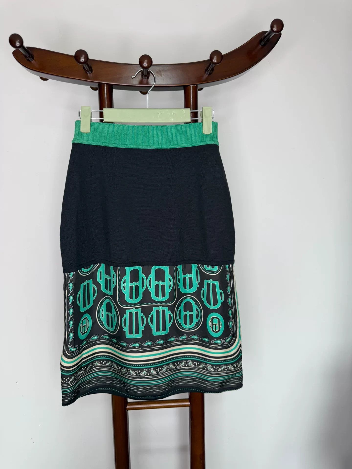 Hermes Hermes Silk Pencil Skirt Size 36 Size US 36 / EU 52 - 4 Thumbnail