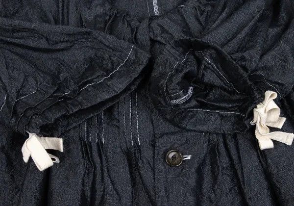 Comme des Garcons COMME des GARCONS Dark Vintage Denim Top Size US M / EU 48-50 / 2 - 6 Thumbnail