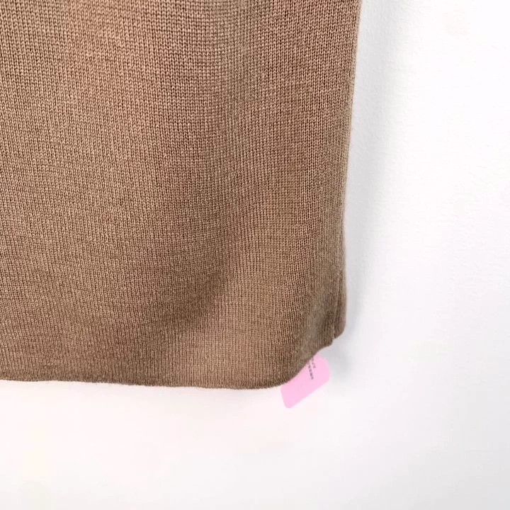 Fendi Fendi Brown Logo Embroidered Wool Knit Top Size US M / EU 48-50 / 2 - 4 Thumbnail