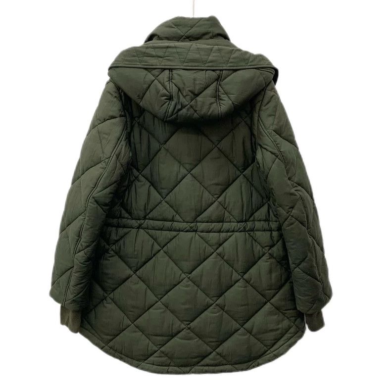 Burberry Burberry Quilted Green Cotton Coat Size US S / EU 44-46 / 1 - 2 Thumbnail