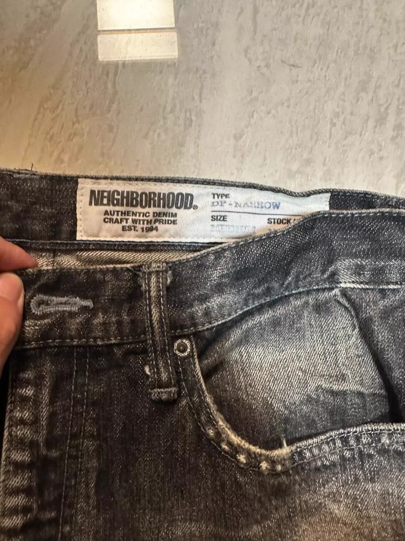 Neighborhood Neighborhood 20SS Bullet Hole Jeans Size US 29 - 2 Thumbnail