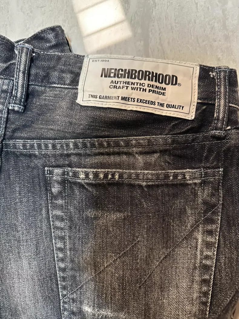 Neighborhood Neighborhood 20SS Bullet Denim Jeans Size US 28 / EU 44 - 3 Thumbnail