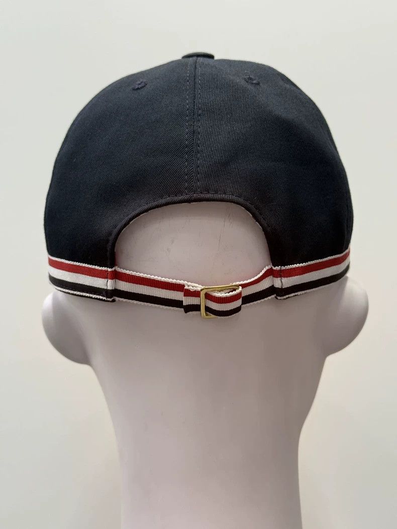 Thom Browne THOM BROWNE Black Baseball Cap S Size ONE SIZE - 3 Thumbnail