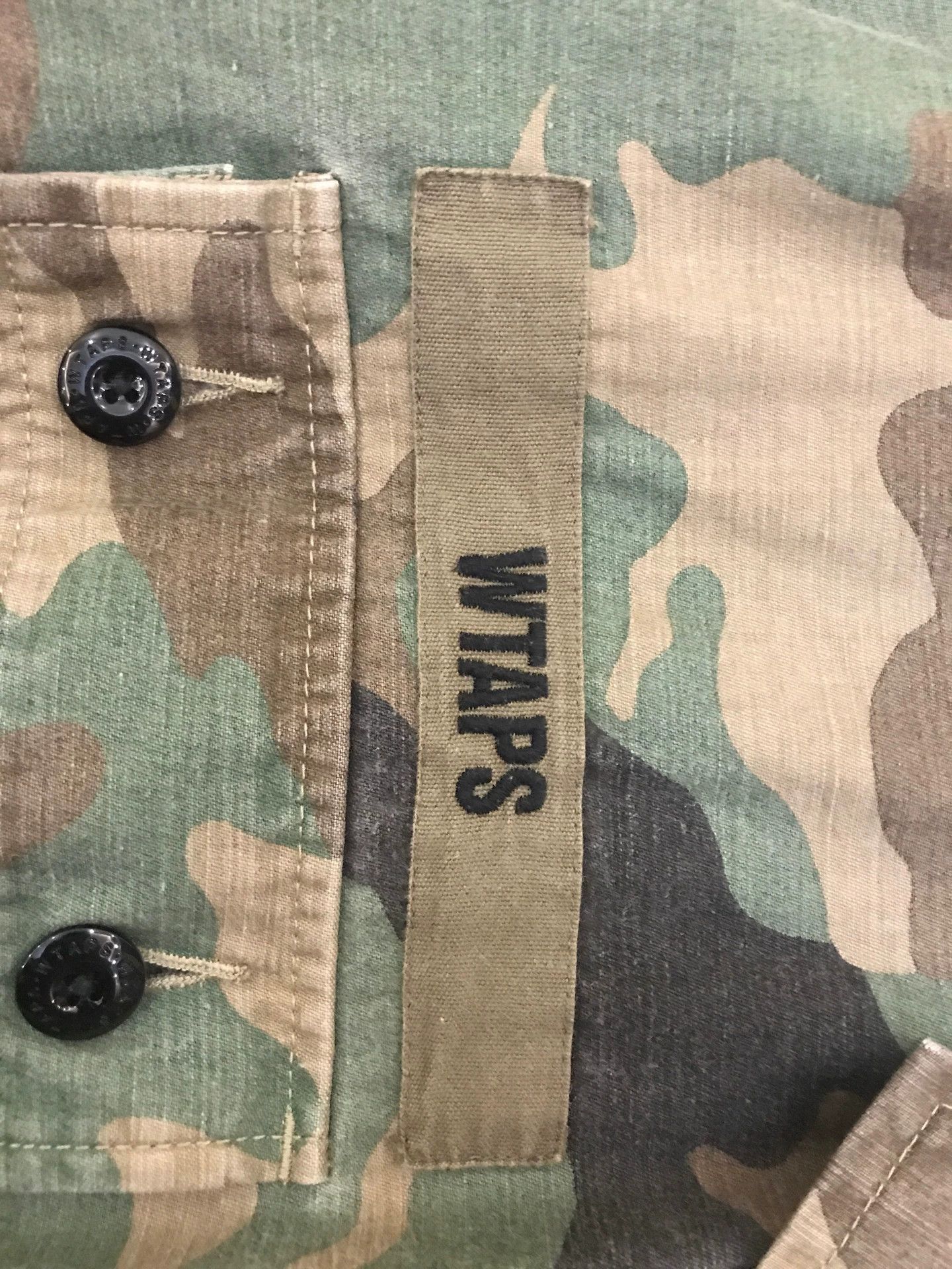 Wtaps WTAPS Camo Four-Pocket Jacket 17AW Size US L / EU 52-54 / 3 - 4 Thumbnail