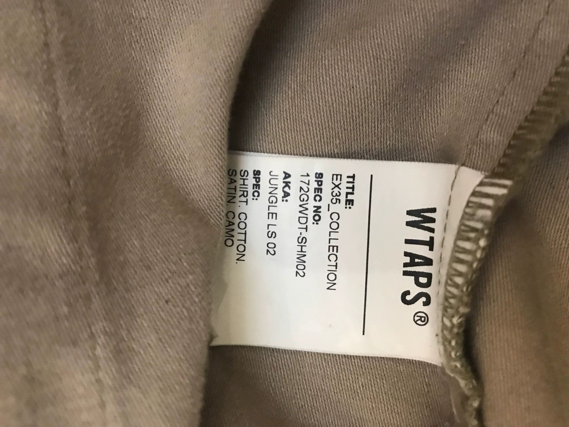 Wtaps WTAPS Camo Four-Pocket Jacket 17AW Size US L / EU 52-54 / 3 - 8 Thumbnail