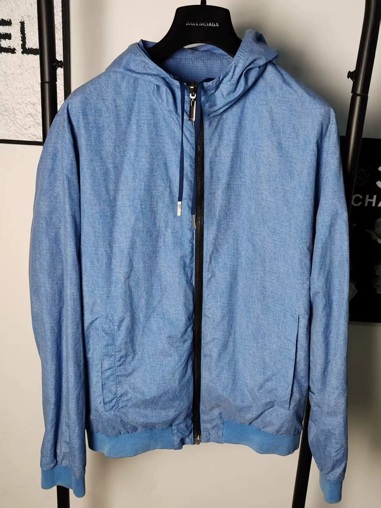 Fendi fendi reversible printed jacket in blue Size US M / EU 48-50 / 2 - 3 Thumbnail
