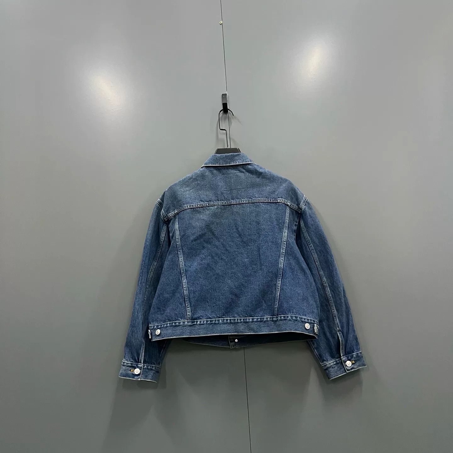 Balenciaga Balenciaga Blue Denim Jacket Size 36 Size US S / EU 44-46 / 1 - 2 Thumbnail