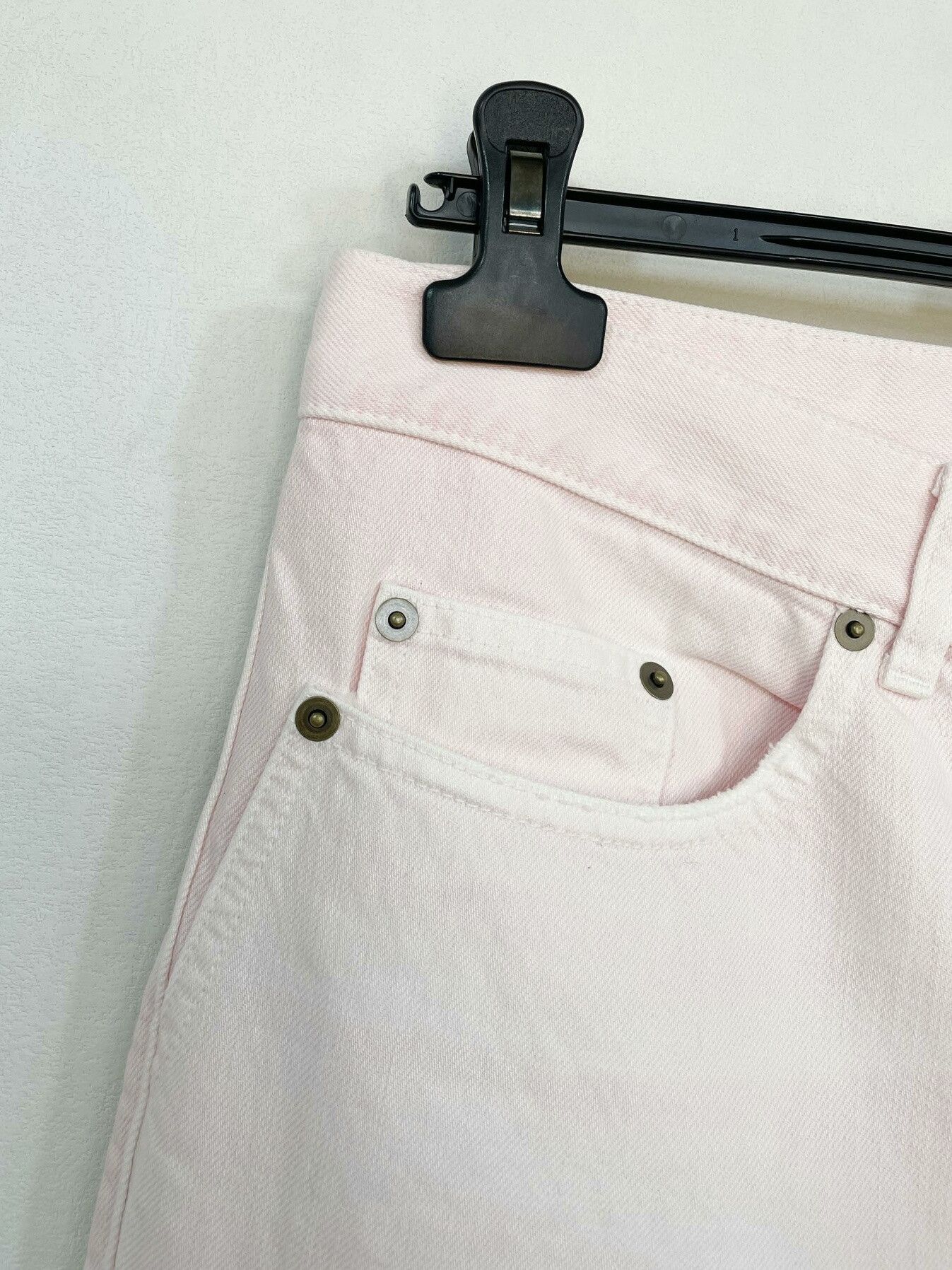 Saint Laurent Paris Saint Laurent SLP D02 Pink Denim Jeans Size US 30 / EU 46 - 4 Thumbnail