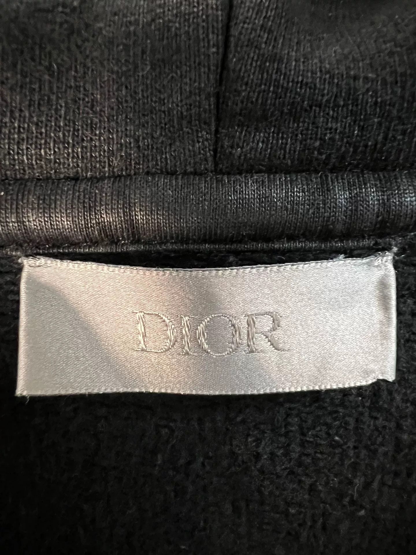 Dior dior black graffiti logo hoodie size large Size US L / EU 52-54 / 3 - 3 Thumbnail